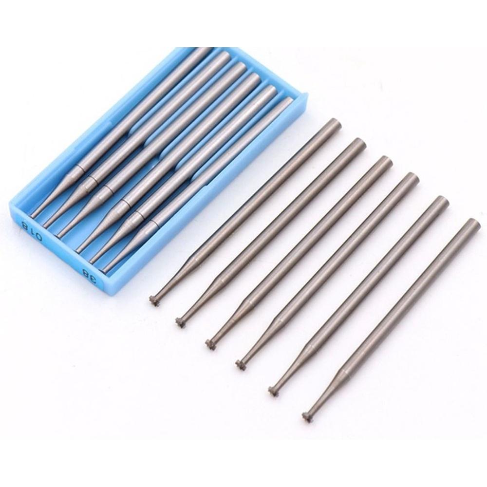 【七彩翡翠】2.35柄 鎢鋼 輪針 木工 頭髮 輪廓 雕刻 磨頭 微雕 木雕-細節圖3