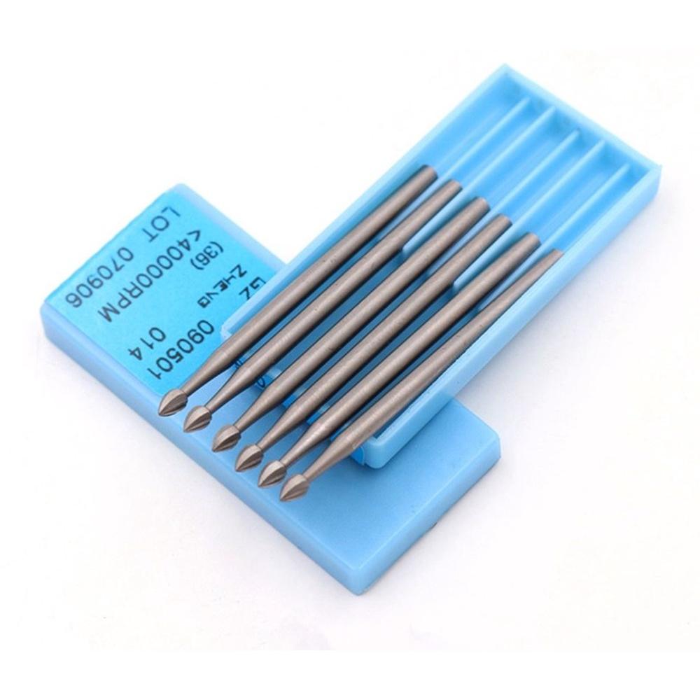 【七彩翡翠】2.35柄 鎢鋼 桃針 木工 頭髮 輪廓 雕刻 磨頭 微雕 木雕-細節圖4