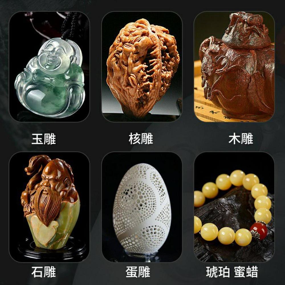 【七彩翡翠】世新 204雕刻機 牙機 電壓110V 2.35柄 3.0柄 通用 50000轉 台灣現貨-細節圖4