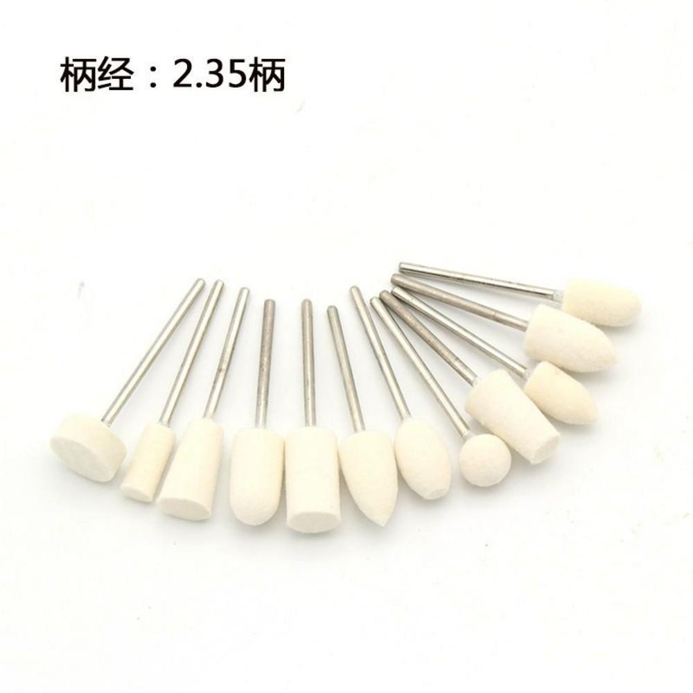 【七彩翡翠】2.35柄 異形 羊毛磨頭 翡翠 玉石 水晶 瑪瑙 美甲磨頭 打磨 拋光 鏡面效果-細節圖2