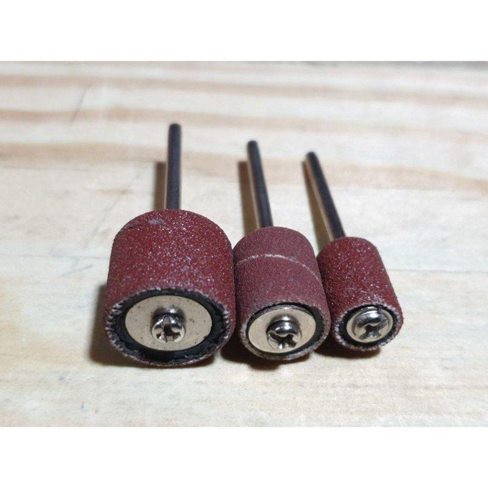 【七彩翡翠】2.35柄 砂紙 環型 砂紙圈 砂紙捲 磨頭 翡翠 玉石 木雕 美甲 金屬 打磨 除銹 拋光-細節圖8