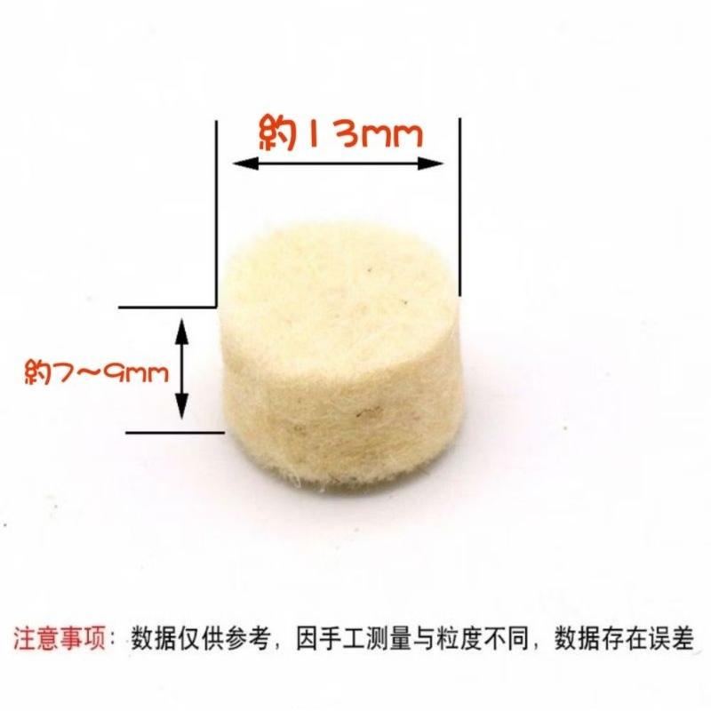 【七彩翡翠】3.17柄 2.35柄 T型活柄 羊毛輪 羊毛磨頭 翡翠 玉石 水晶 瑪瑙 打磨 精拋 鏡面效果～-細節圖2