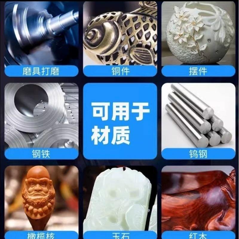 【七彩翡翠】加長 高速鋼 硬質合金 旋轉銼 銑刀 單螺紋 雙螺紋 不銹鋼 銅 鐵 鋁 木頭 木工-細節圖7