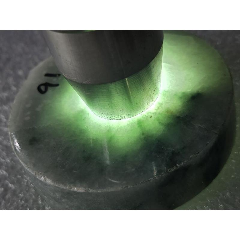 【七彩翡翠】編號91 緬甸 翡翠 天然 原石 翡翠毛料 全明料 拋光料 手鐲芯 文鎮 擺件 雕刻件 練雕-細節圖6