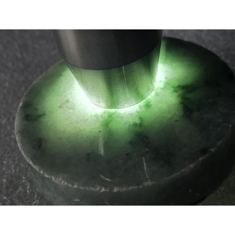 【七彩翡翠】編號91 緬甸 翡翠 天然 原石 翡翠毛料 全明料 拋光料 手鐲芯 文鎮 擺件 雕刻件 練雕-細節圖7