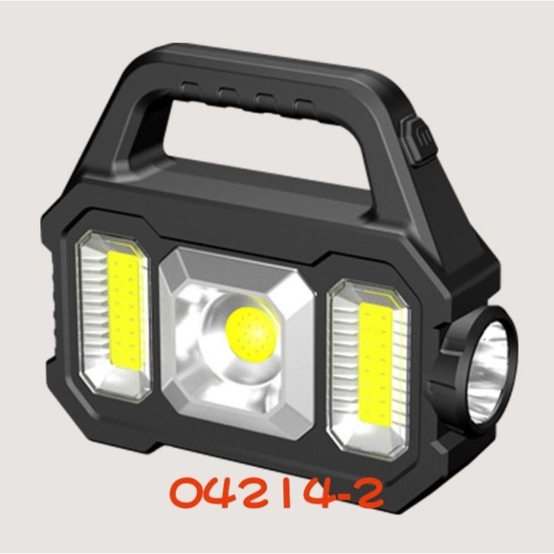 【七彩翡翠】04214 太陽能 便攜式 LED COB側燈 照明 手電筒 手機充電 野外 露營 釣魚-細節圖9