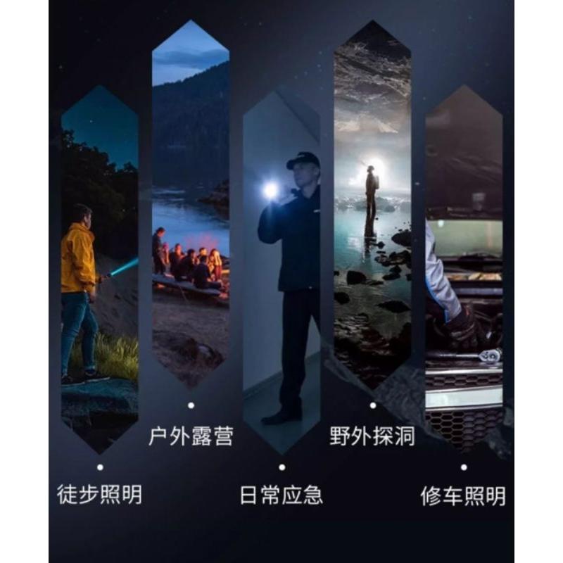 【七彩翡翠】04223 便攜式 LED COB側燈 照明 手電筒 夜跑 巡邏 野外 露營 釣魚-細節圖8