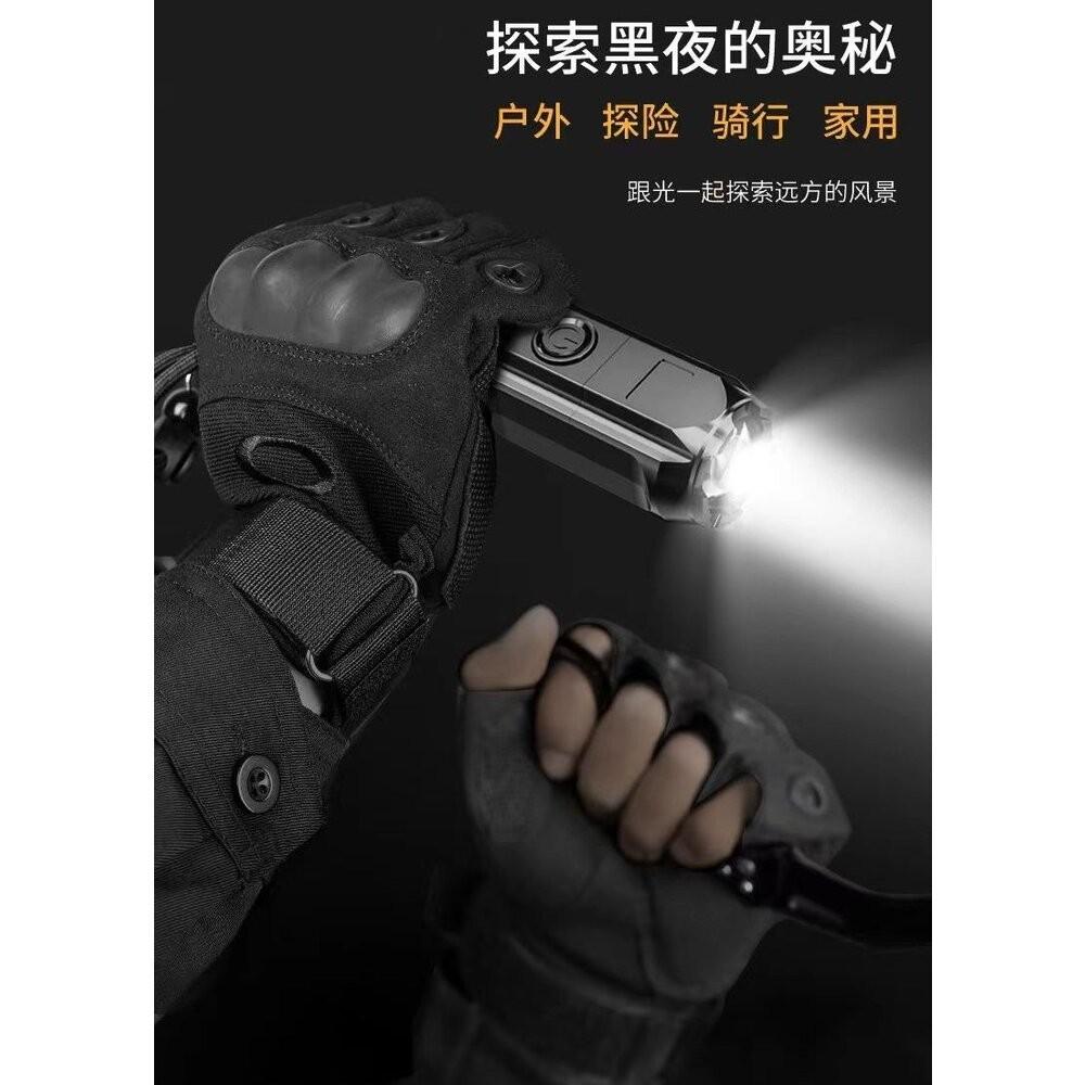 【七彩翡翠】 台灣現貨 04154 變焦 強光 手電筒 停電 照明 野外 戶外 露營 腳踏車燈 巡邏-細節圖9