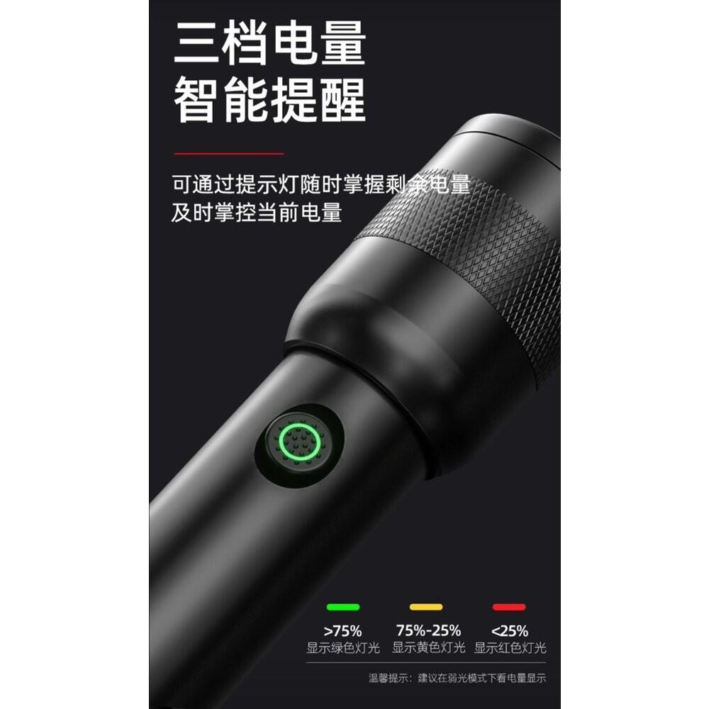 【七彩翡翠】 台灣現貨 04176 變焦 強光 手電筒 防爆 停電 照明 野外 戶外 露營  釣魚 野外-細節圖6