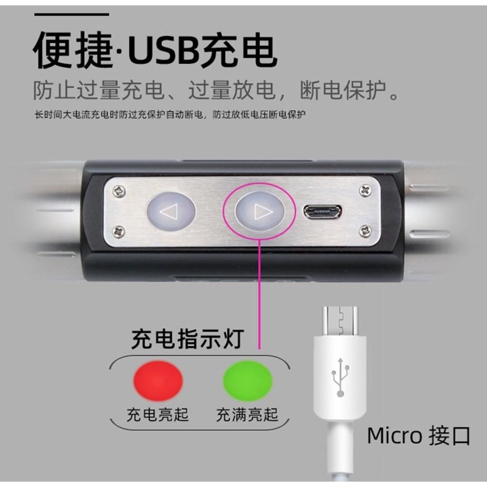 【七彩翡翠】02450 四光源 玉石 強光 手電筒 白光 黃光 紫光365 紫光395-細節圖4