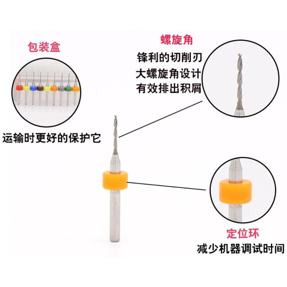 【七彩翡翠】微型 迷你 精密 麻花鑽 鑽孔 打孔 擴孔 電路板 珍珠 圓珠 木頭-細節圖2