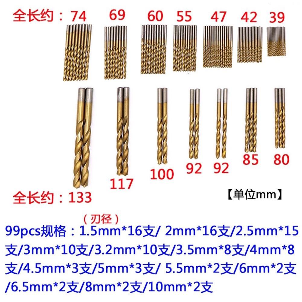 【七彩翡翠】高速鋼 鍍鈦 麻花鑽頭 木材 角鐵 鋁合金 鑽孔 開孔-細節圖3