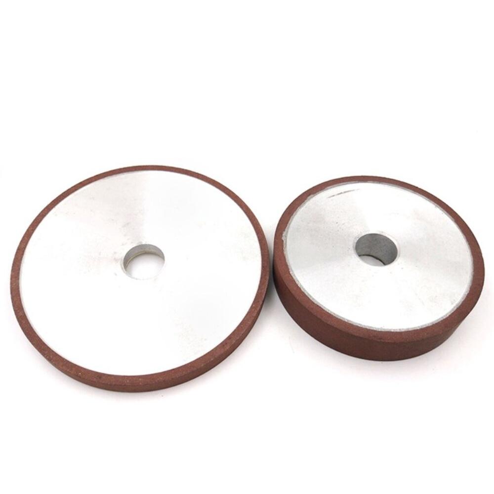 【七彩翡翠】金剛石 樹脂 砂輪 平行輪 適用 鎢鋼 硬質合金 模具鋼-細節圖3