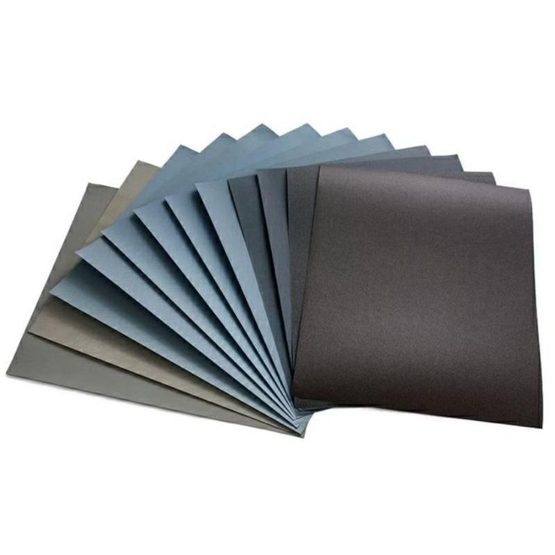 【七彩翡翠】德國勇士牌 砂紙 水砂紙 干濕兩用 汽車美容 拋光 打磨 翡翠玉石 鏡面效果 整包 50張 特價 台灣出貨-細節圖6