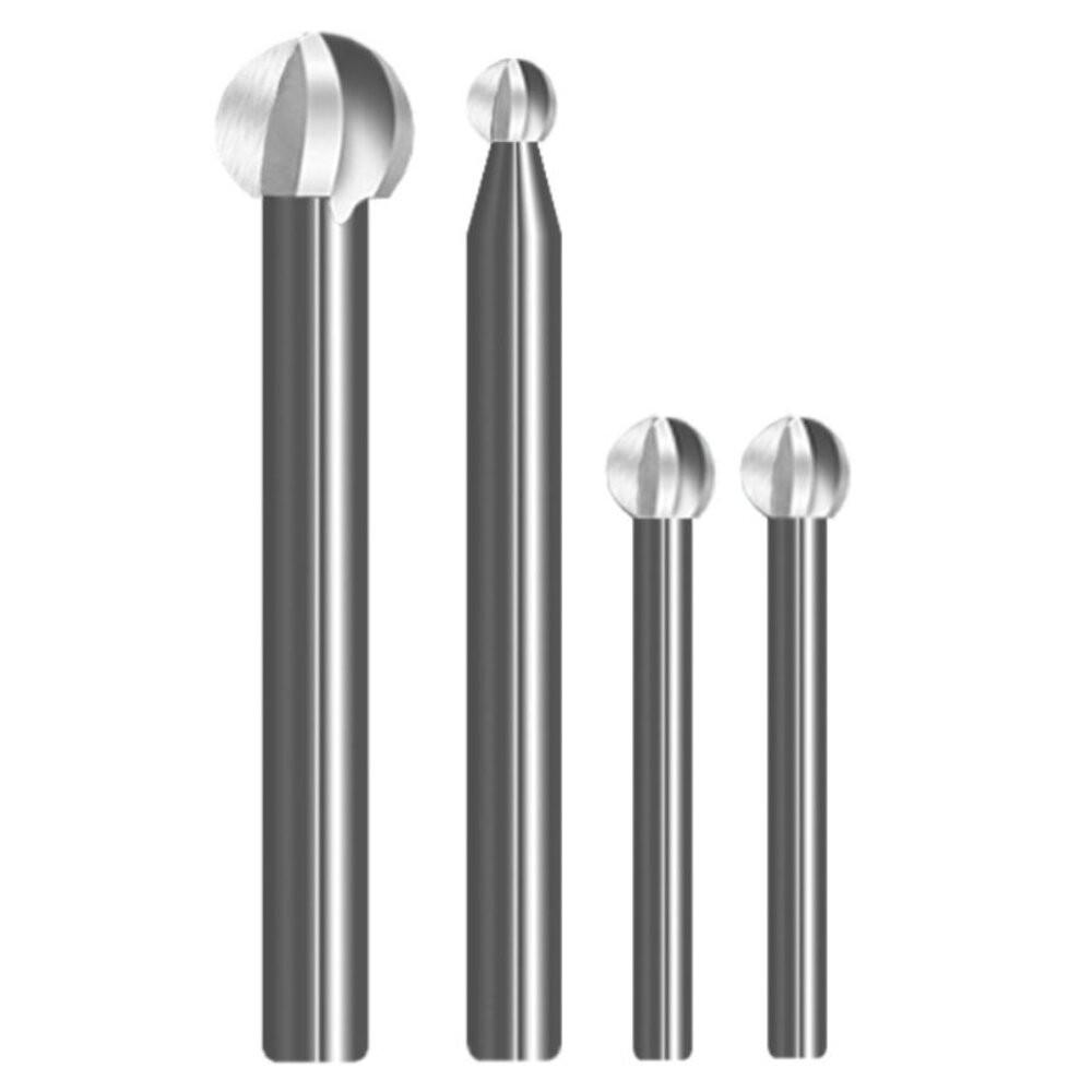 【七彩翡翠】2.35柄 3.0柄 三刃 丸球 雕刻刀 圓球 木工 木雕 雕刻 打磨-細節圖3