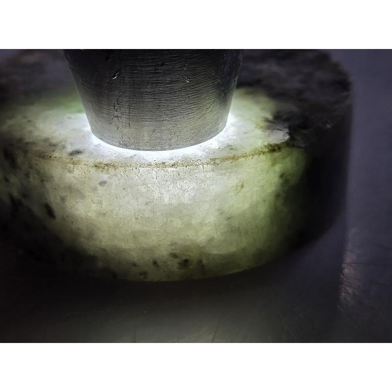 【七彩翡翠】編號18 緬甸 翡翠 天然 原石 翡翠毛料 全明料 拋光料 手鐲芯 文鎮 擺件 雕刻件 練雕-細節圖3