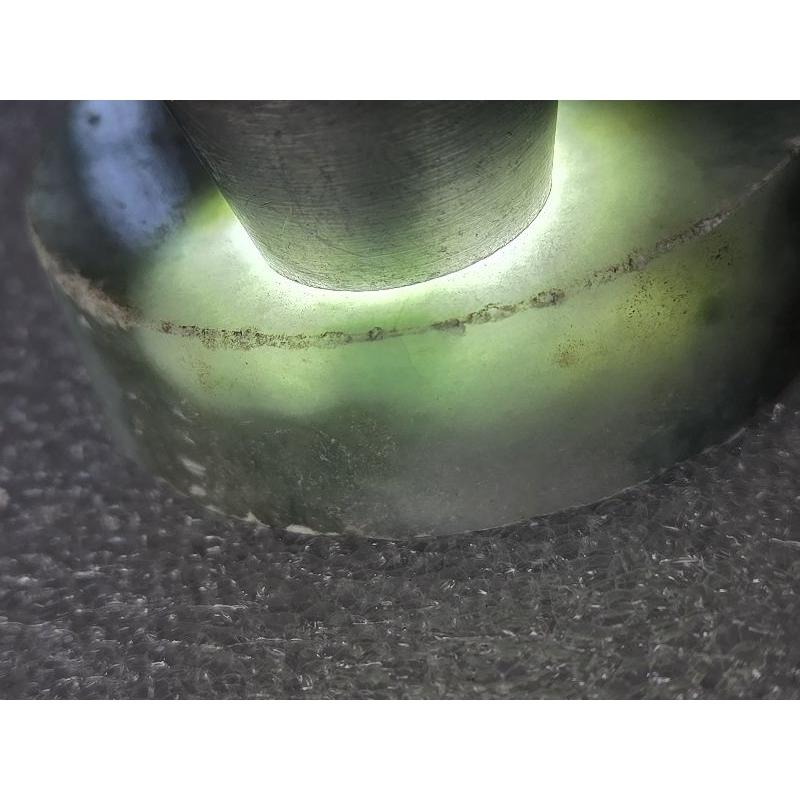 【七彩翡翠】編號99 緬甸 翡翠 天然 原石 翡翠毛料 全明料 拋光料 手鐲芯 文鎮 擺件 雕刻件 練雕-細節圖3