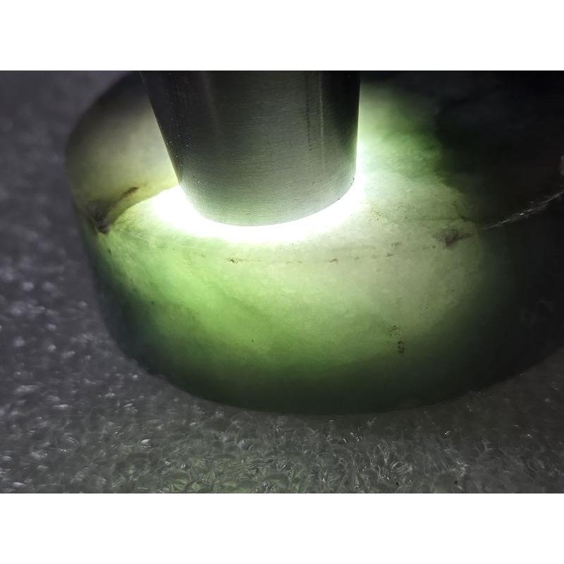 【七彩翡翠】編號187 緬甸 翡翠 天然 原石 翡翠毛料 全明料 拋光料 手鐲芯 文鎮 擺件 雕刻件 練雕-細節圖5