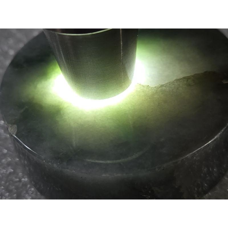 【七彩翡翠】編號187 緬甸 翡翠 天然 原石 翡翠毛料 全明料 拋光料 手鐲芯 文鎮 擺件 雕刻件 練雕-細節圖8