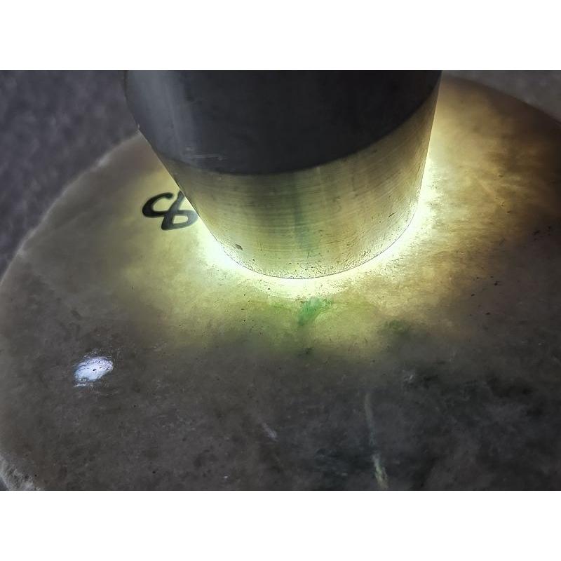 【七彩翡翠】編號80 緬甸 翡翠 天然 原石 翡翠毛料 全明料 拋光料 手鐲芯 文鎮 擺件 雕刻件 練雕-細節圖6