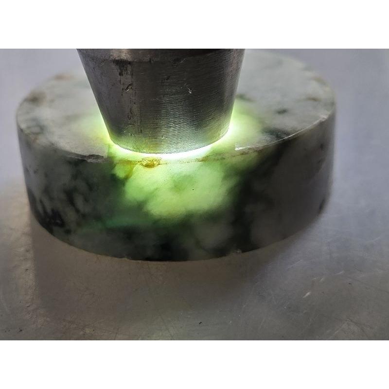 【七彩翡翠】編號27 緬甸 翡翠 天然 原石 翡翠毛料 全明料 拋光料 手鐲芯 文鎮 擺件 雕刻件 練雕-細節圖3