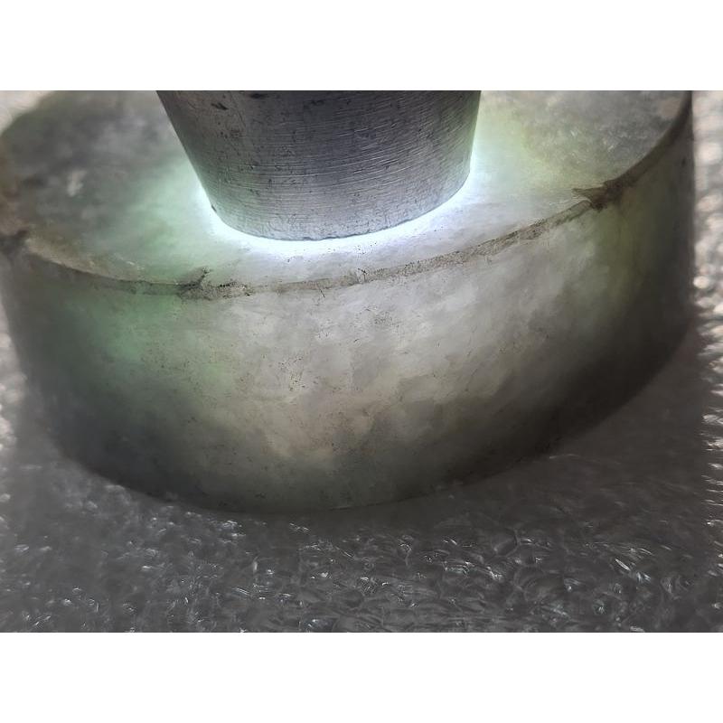 【七彩翡翠】編號152 緬甸 翡翠 天然 原石 翡翠毛料 全明料 拋光料 手鐲芯 文鎮 擺件 雕刻件 練雕-細節圖3