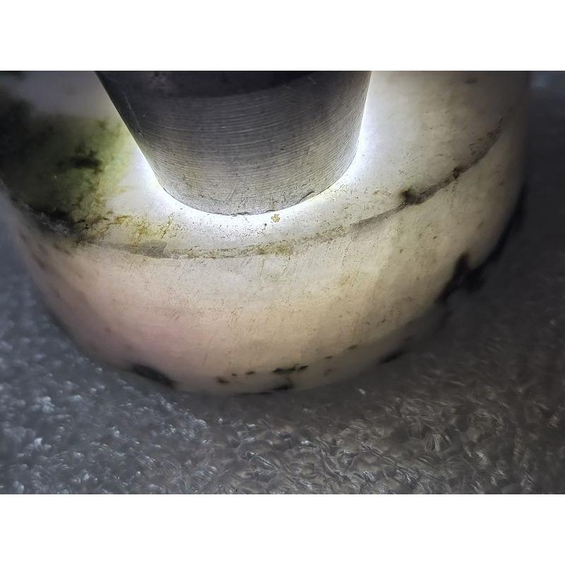 【七彩翡翠】編號159 緬甸 翡翠 天然 原石 翡翠毛料 全明料 拋光料 手鐲芯 文鎮 擺件 雕刻件 練雕-細節圖4