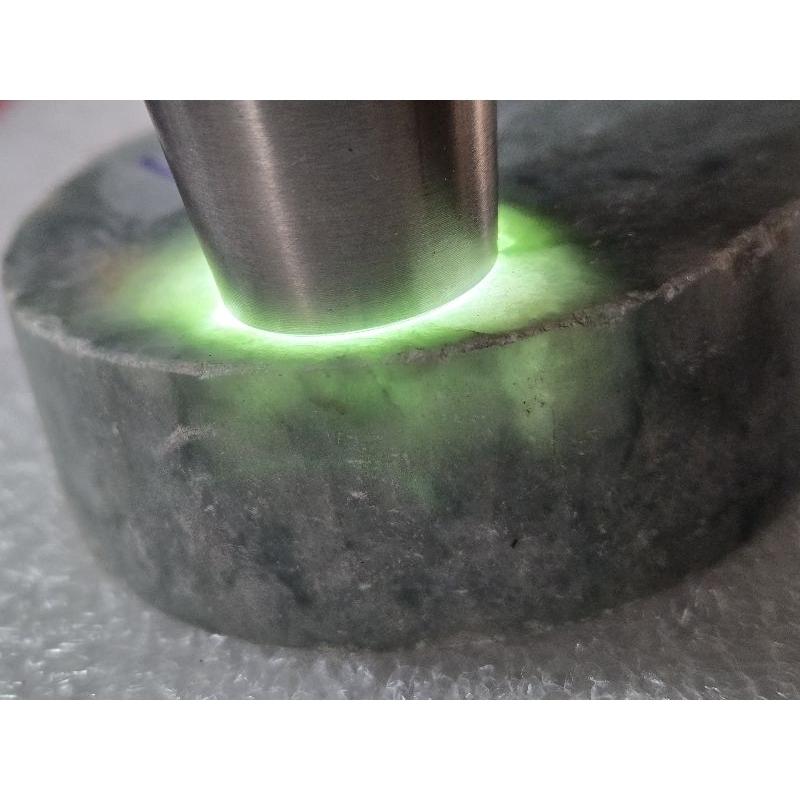 【七彩翡翠】編號177 緬甸 翡翠 天然 原石 翡翠毛料 全明料 拋光料 手鐲芯 文鎮 擺件 雕刻件 練雕-細節圖5