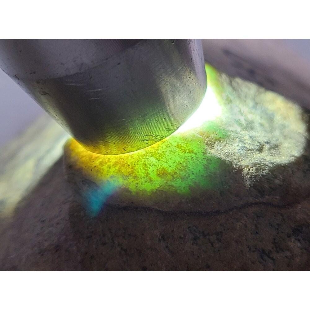 【七彩翡翠】危料 瓜料 瓜地馬拉 脫砂 發黑 原石 賭 冰種 牌子 戒面 台灣出貨  437g-細節圖2