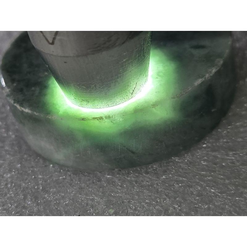 【七彩翡翠】編號120 緬甸 翡翠 天然 原石 翡翠毛料 全明料 拋光料 手鐲芯 文鎮 擺件 雕刻件 練雕-細節圖3