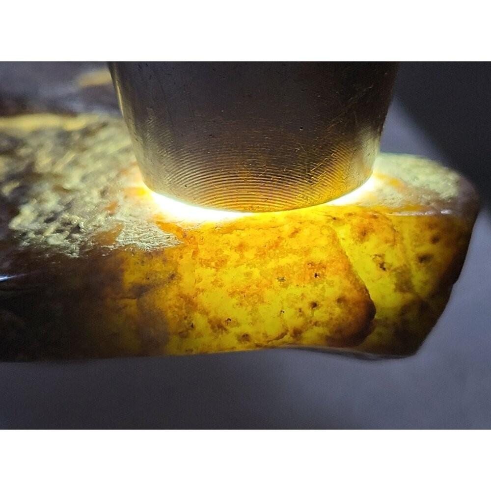 【七彩翡翠】危料 瓜料 瓜地馬拉 脫砂 發黑 原石 賭 冰種 牌子 戒面 台灣出貨  126g-細節圖4