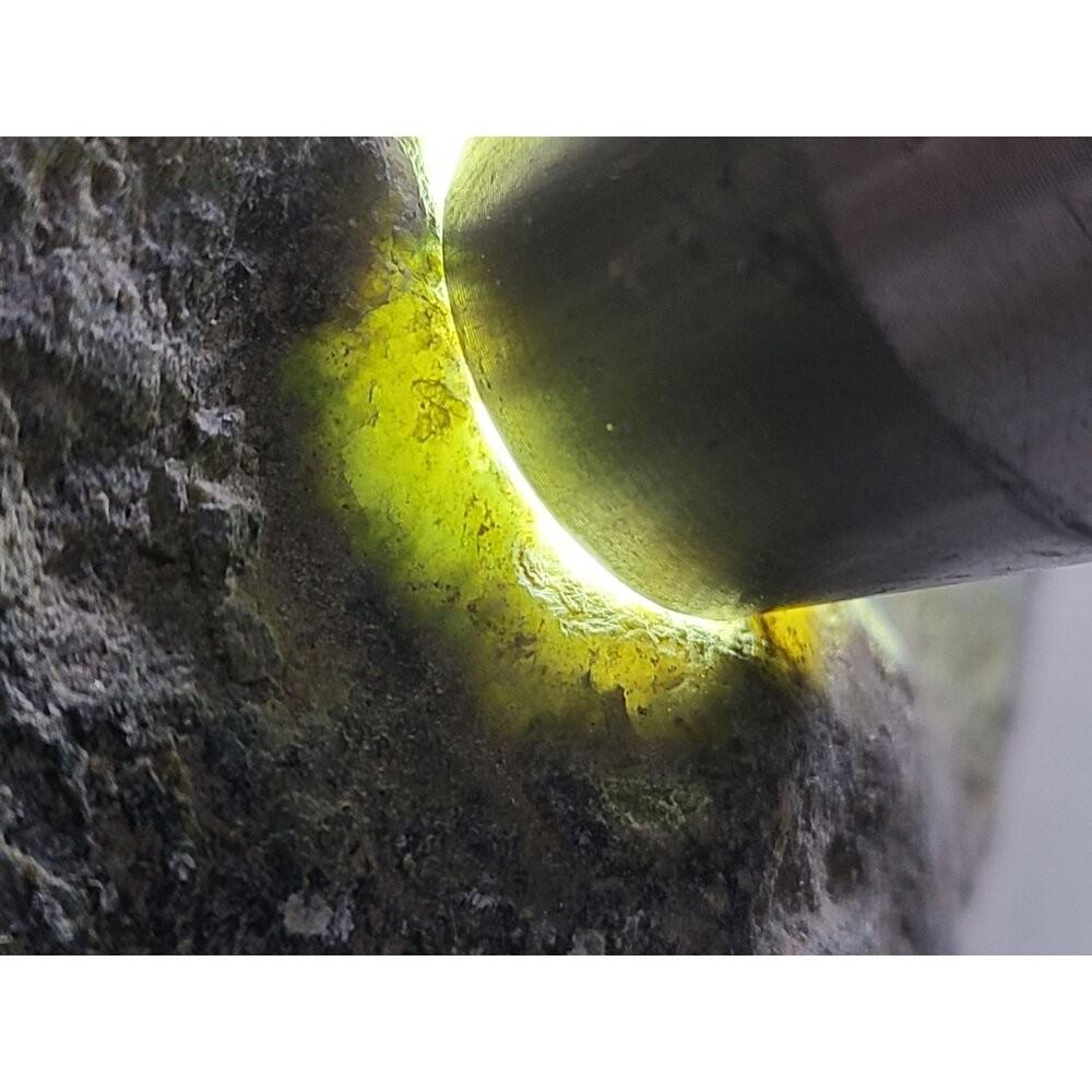 【七彩翡翠】 緬甸 翡翠 天然 原石 全賭石 會卡場口 老場口 台灣出貨  1151g-細節圖4