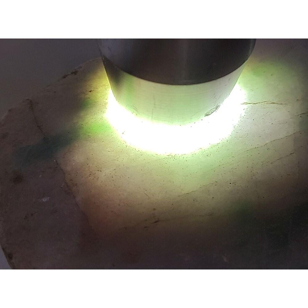 【七彩翡翠】 緬甸 翡翠 天然 原石 翡翠毛料 半明料 改口料 局部拋光 台灣現貨 643g-細節圖6