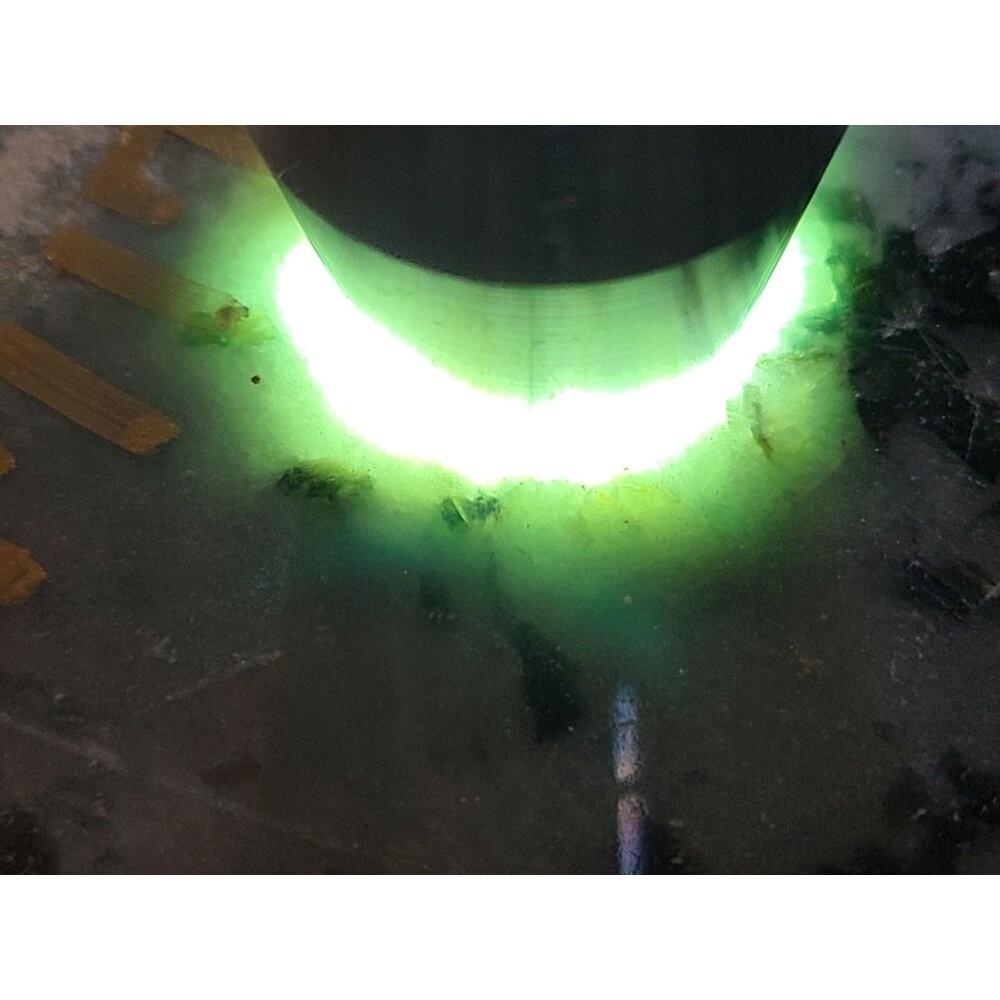 【七彩翡翠】 緬甸 翡翠 天然 原石 翡翠毛料 半明料 改口料 局部拋光 台灣現貨 1717g-細節圖4