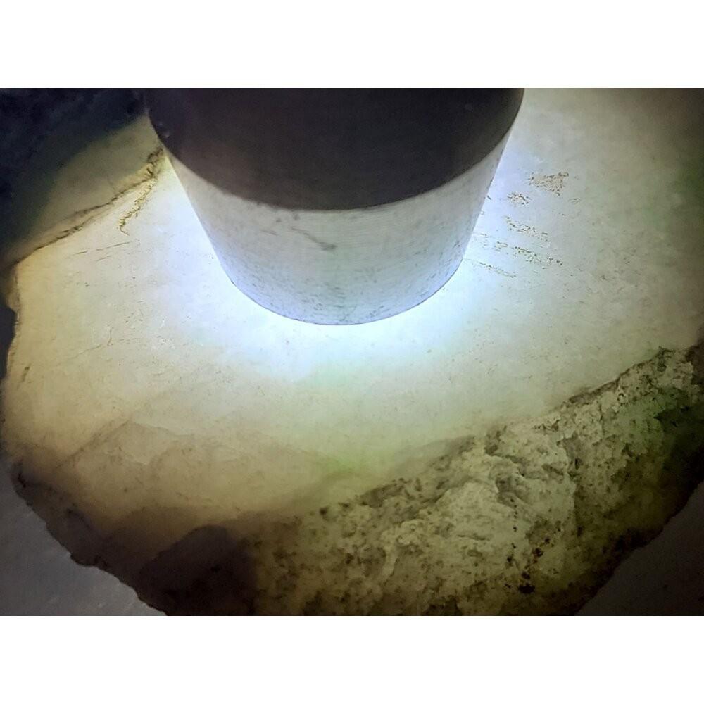 【七彩翡翠】 緬甸 翡翠 天然 原石 翡翠毛料 半明料 改口料 局部拋光 台灣現貨 266g-細節圖3