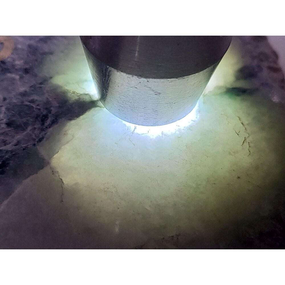 【七彩翡翠】 緬甸 翡翠 天然 原石 翡翠毛料 半明料 改口料 局部拋光 台灣現貨 266g-細節圖6