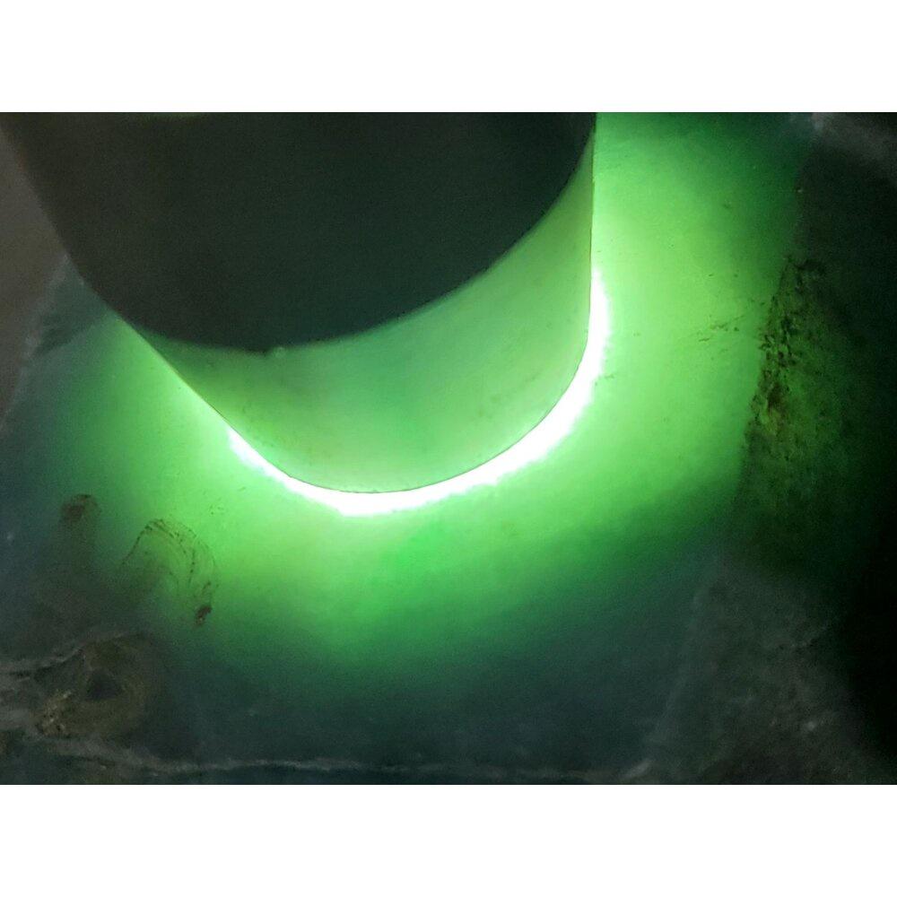 【七彩翡翠】 緬甸 翡翠 天然 原石 翡翠毛料 半明料 改口料 局部拋光 台灣現貨 505g-細節圖2