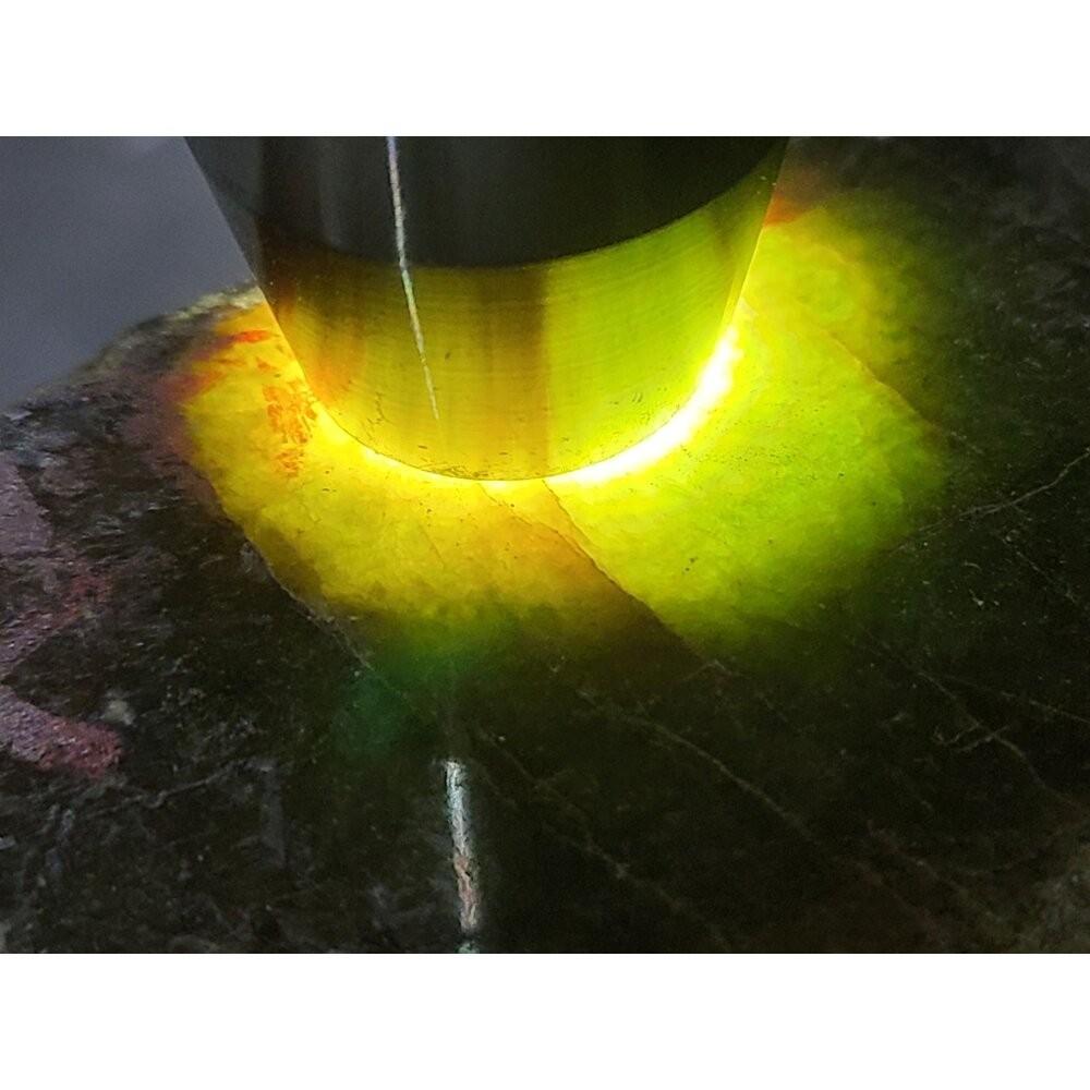 【七彩翡翠】 緬甸 翡翠 天然 原石 翡翠毛料 半明料 改口料 局部拋光 台灣現貨 1732g-細節圖6