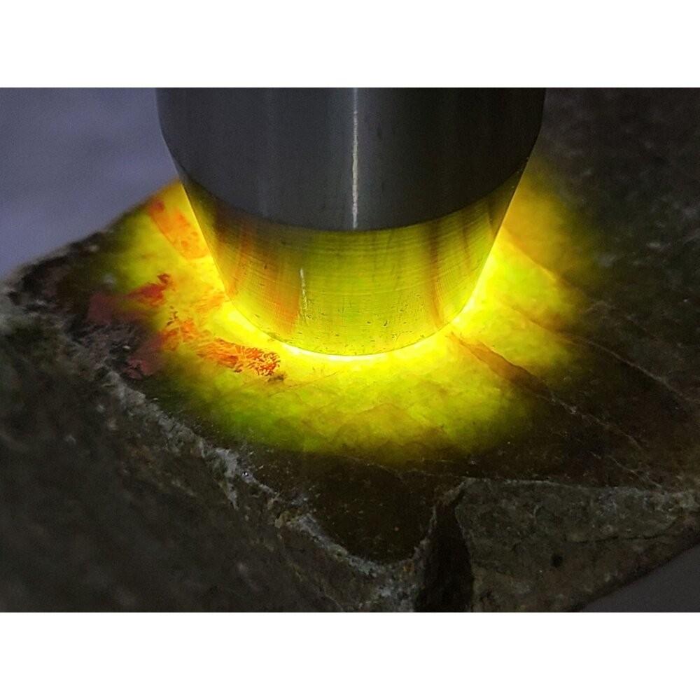 【七彩翡翠】 緬甸 翡翠 天然 原石 翡翠毛料 半明料 改口料 局部拋光 台灣現貨 1732g-細節圖7