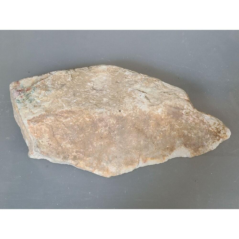【七彩翡翠】 緬甸 翡翠 天然 原石 翡翠毛料 半明料 改口料 局部拋光 台灣現貨 1670g-細節圖2