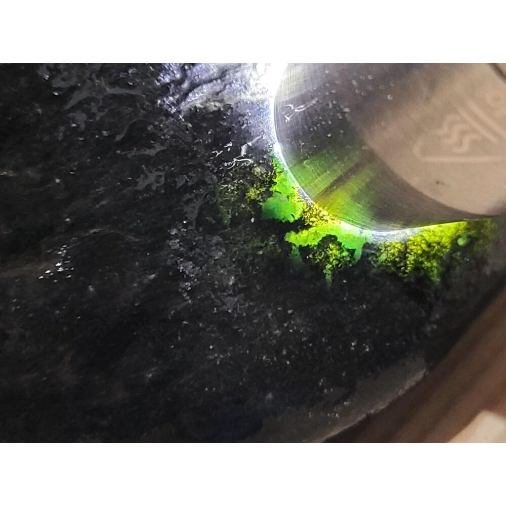 【七彩翡翠】緬甸 翡翠 天然 原石 全賭石 莫灣基場口 皮殼緊湊 肉質細膩 賭飄花 1222g-細節圖3