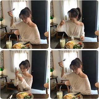 【QQSHOP】L0054 薄款 比基尼 罩衫 防曬 玩水 游泳 溫泉 海邊 海灘 渡假-細節圖3