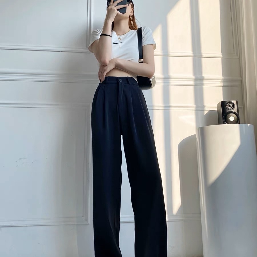 【高個子闊腿西裝褲】⭐️高個子⭐️高個子長褲⭐️顯瘦⭐️加長褲長⭐️超長褲長⭐️大長腿歐尼⭐️長腿⭐️別擔心褲子不夠長-細節圖5