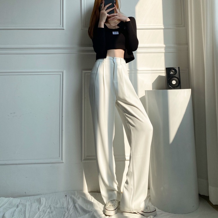 【高個子闊腿西裝褲】⭐️高個子⭐️高個子長褲⭐️顯瘦⭐️加長褲長⭐️超長褲長⭐️大長腿歐尼⭐️長腿⭐️別擔心褲子不夠長-細節圖9