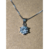 ✨現貨✨氣質圓鑽石項鍊 輕奢圓鑽石項鍊 圓鑽石項鍊 鑽石鎖骨鍊 鎖骨鍊 項鍊 鑽石項鍊 情人節送禮 生日禮物