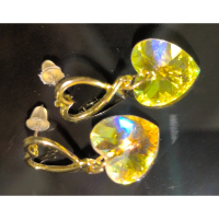 💗現貨💗S925銀針 超仙簡約愛心水鑽耳環 禮服百搭 氣質 仙氣 少女 愛心水鑽耳環 耳針 耳環 超仙愛心水鑽耳環