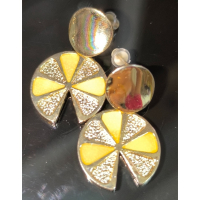 💜現貨💜閃亮檸檬耳環 氣質耳環 仙氣 氣質 少女心 檸檬耳環 金屬檸檬耳環 耳勾 金屬檸檬耳針 耳針 耳環 檸檬金屬