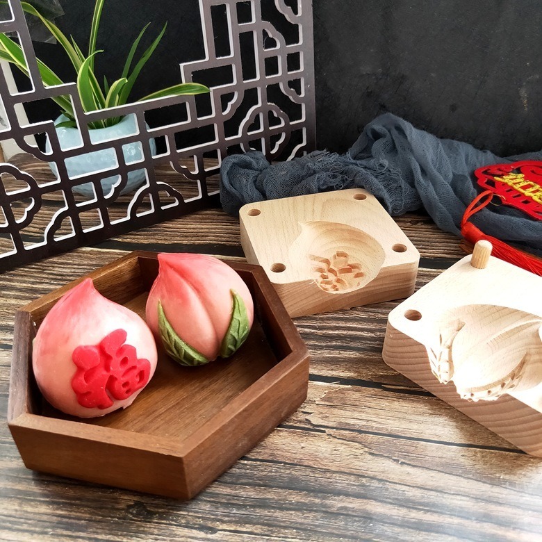 ❄️預購❄️木質立體饅頭模具 3D立體壽桃模具 麵食米粿蛋糕模具 饅頭模具 壽桃模具  模具 烘焙用具 烘焙 壽桃架-規格圖6