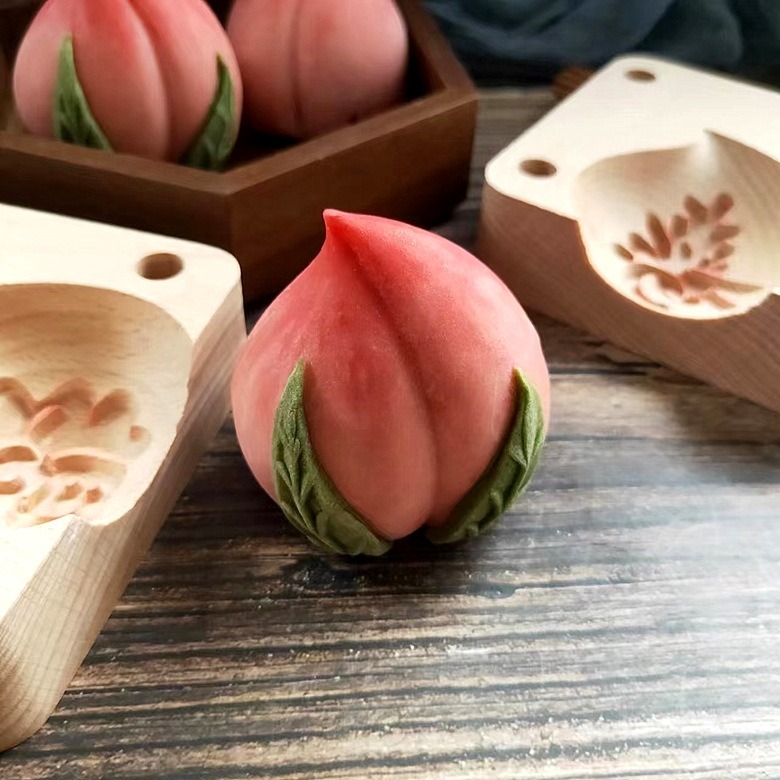 ❄️預購❄️木質立體饅頭模具 3D立體壽桃模具 麵食米粿蛋糕模具 饅頭模具 壽桃模具  模具 烘焙用具 烘焙 壽桃架-規格圖6