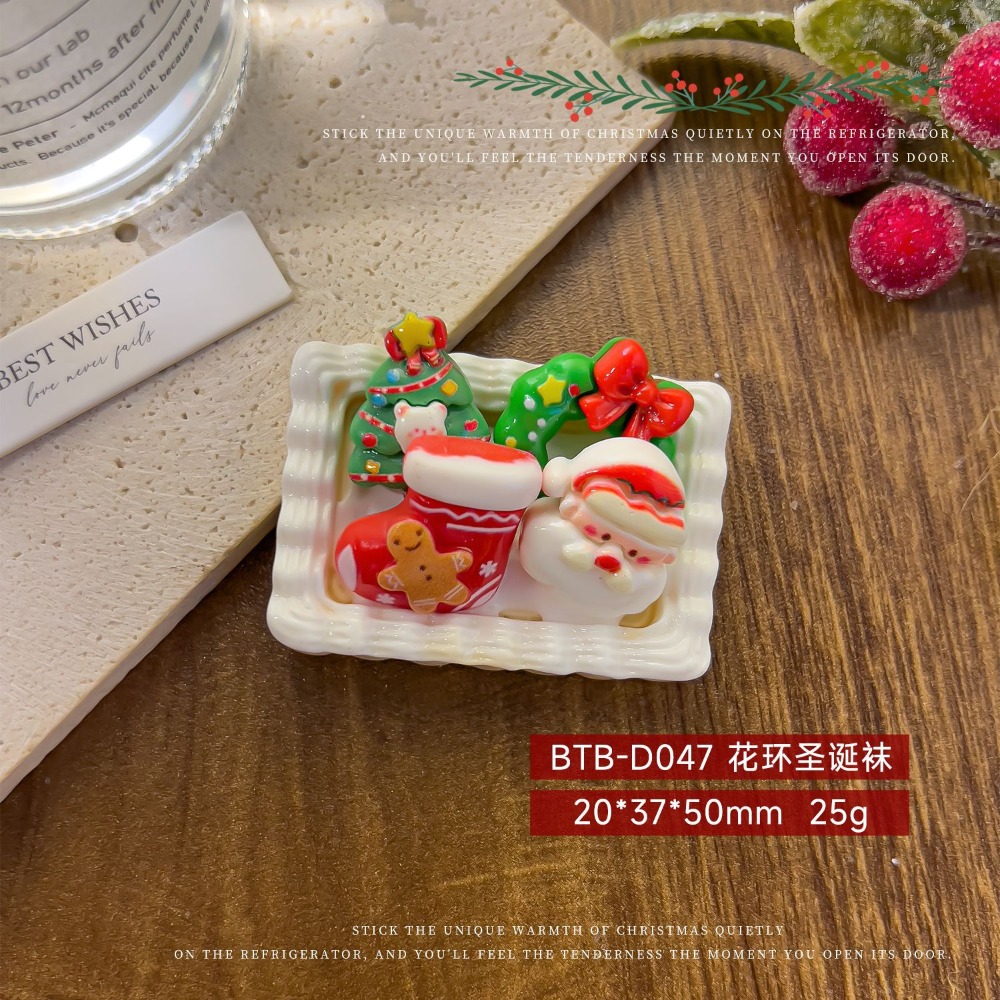 ❄️預購❄️聖誕節系列磁吸冰箱貼紙 聖誕節 可愛聖誕老人 聖誕雪人 創意造型冰箱貼 冰箱貼 可愛磁鐵 吸鐵 辦公室小物-規格圖5